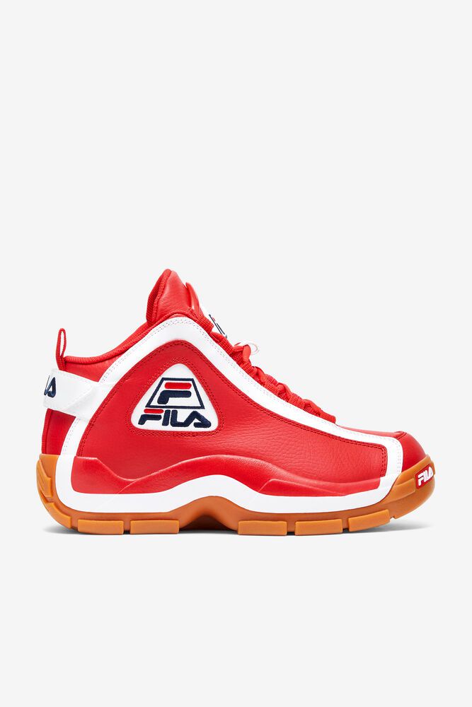 Fila Trainers Mens Red Grant Hill 2 - Ireland 05916-OCTF